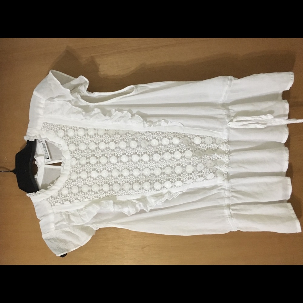 Lace top.
